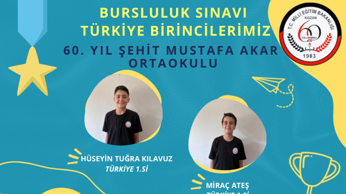 Okulumuz Öğrencilerinden Bursluluk Sınavı’nda Türkiye Birinciliği